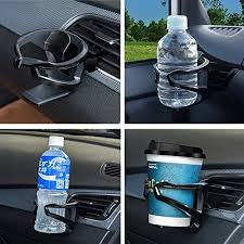 Porte Gobelet Reglable Sur Grille D Aeration De Voiture Accessoire De Voiture Porte Gobelet Voiture
