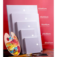 Check spelling or type a new query. Freneci Plain White Square Blank Stretchy Canvas Board Wooden Frame For Artist Oil Painting Acrylic Painting Shopee Malaysia