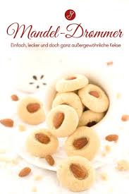 Mandel Drommer Danische Kekse Mit Ganz Viel Liebe Rezept Susse Backerei Lebensmittel Essen Lecker