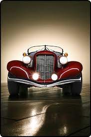 Red Car Ecogentleman Automotive Cars Transportation Auburn Roadsters Classic Cars