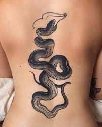 My Healed Scott Move Snake Tattoo Parliamenttattoo Scottmove Snaketattoo Backtattoo Girlswithtattoos Body Art Tattoos Snake Tattoo Ideas Black Ink Tattoos