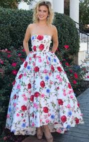 Girls flower lace long dress kids party princess wedding prom gown pageant maxi. 250 Floral Printed Dresses Ideas Dresses Floral Print Prom Dress Prom Dresses