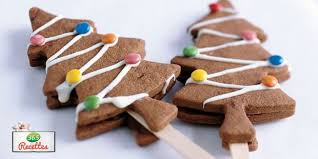 Restez Toujours Dans L Esprit De Noel Avec Ces Magnifiques Biscuits Chocolat En Forme D Arbre De Noel Apprene Biscuit De Noel Recette Biscuit Biscuit Chocolat