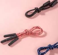 Logo Fancy PVC Rubber Rope Zipper Puller Cord for Handbag Bag Rubber Pull  Zipper Puller