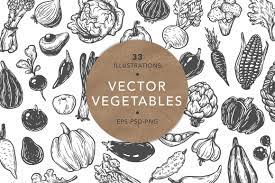 Vector Vegetables Illustrations Vegetable Illustration Illustration Vegetables