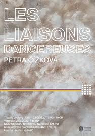Petra Čížková: Les Liaisons Dangereuses (Dangerous Acquaintances) –  Invitations AFAD