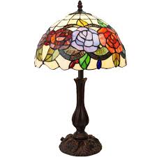 Seeking the best stained glass lamp shades with good quality and affordable prices from dhgate australia site. Tiffany Emporium Rose Leadlight Tiffany Style Table Lamp Reviews Temple Webster