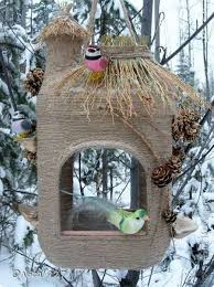 кормушка для птиц из пластиковой бутылки 5 литров фото Kormushki Dlya Ptic Iz Plastikovoj Butylki 5 Litrov 100 Foto Kormushka Dlya Ptic Samodelnye Kormushki Rozhdestvenskie Podelki