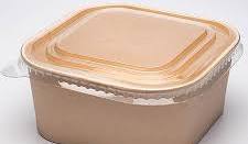 Different Size Multiple Color Square Paper Bowl With Lid ...