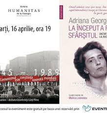 Adaugă adriana georgescu, la inceput a fost sfarsitul. Ana Blandiana Dan C MihÄilescu Nicolae MÄrgineanu Èi Lidia Bodea Despre MÄrturia Adrianei Georgescu La Inceput A Fost SfarÈitul Bilete La ConferinÈÄ LibrÄria Humanitas Cismigiu Bucuresti 16 Aprilie 2019 Show Pass
