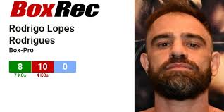 BoxRec: Rodrigo Lopes Rodrigues