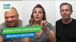 Discover more posts about elvis duran. Morning Show Confessional Brunch Edition Elvis Duran Exclusives Youtube