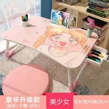 This happens in a lot of cartoons, really. Local Seller Cute Cartoon Multi Purpose Bed Foldable Table Desk Folding Portable Table Laptop Desksmall Table Breakfast Furniture Home Living Furniture Tables Sets On Carousell