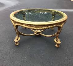 369 holbrook coffee table living room inspiration. Incredible Vintage Gilded Italian Rope Coffee Table By Holbrookbazaar From Holbrook Bazaar Of Atlanta Ga Attic