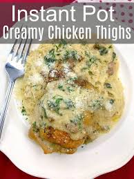 Here S How To Make Instant Pot Chicken Thighs Bone In Style With A Cre Instant Pot Dinner Recipes Instant Pot Chicken Thighs Recipe Instant Pot Recipes Chicken