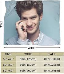 Andrew Peter Garfield Flannel Soft Thow s Air Conditioning Bedding Fleece  For Sofa Couch Living Room Bedroom 150CM X 125CM : Amazon.co.uk: Home &  Kitchen