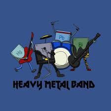 Heavy Metal Band By 9teen Heavy Metal Bands Heavy Metal Chemistry Cat