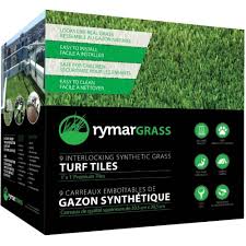 Staylock perforated tiles should be used over a landscape fabric. 9 Sq Ft Artificial Turf Tiles Best Buy Canada