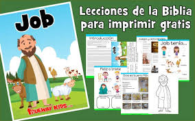 Ejemplo de un encuesta para niños de tercer grado buscar con google. Job Leccion De La Biblia Para Ninos Trueway Kids