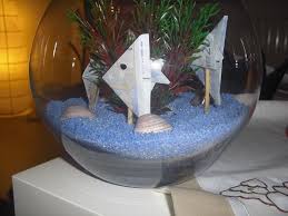 Die Bastel Elfe Alles Rund Ums Basteln Kleines Aquarium Mit Geldscheinfischen Geschenke Basteln Geburtstag Geschenke Selber Machen Geschenke