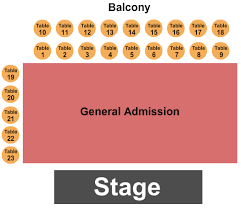 Knitting Factory Concert House Seating Chart Boise