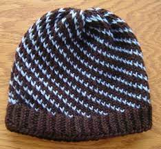 Loom Knit Spiral Striped Hat Instructions Loom Knitting Projects Loom Knit Hat Round Loom Knitting