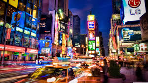New york city 3d wallpaper, high rise buildings and busy street. Free Download New York City At Night 4k Hd Desktop Wallpaper For 4k Ultra Hd 3840x2160 For Your Desktop Mobile Tablet Explore 61 Ny City Wallpaper New York Skyline