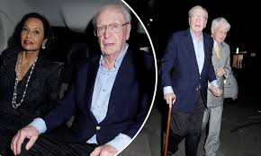 Sir michael caine cbe (born maurice joseph micklewhite jr., 14 march 1933) is an english actor. Michael Caine 88 Uses Stick As He And Wife Of 48 Years Shakira Step Out For Dinner Daily Mail Online