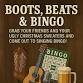 Boots Beats and Bingo event in Marietta, SC
