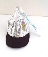 Vintage 80s Hersheys Kiss Hat Chocolate Valentines Day Novelty Hershey Kisses Valentine Chocolate Hersheys