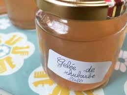 Recettes De Gelee Et Rhubarbe