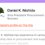 Profile Picture of Daniel K. Nishida - Vice President Procurement at Novolex - The Org (@theorg.com) on Google