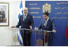 Le site du ministère de l'europe et des affaires étrangères : Declaration Du Ministre Des Affaires Etrangeres Nikos Dendias A L Issue De Sa Rencontre Avec Le Ministre Des Affaires Etrangeres Du Maroc Nasser Bourita Rabat 15 Janvier 2020 A La Une