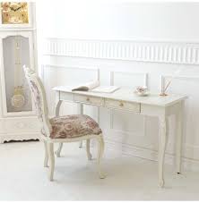 机 アンティーク 白