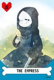 will i like it my favorite character is sans イラスト タロットカード かわいい