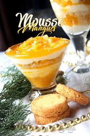 La chair douce et sucrée de la mangue apporte une touche d'exotisme à nos desserts et repas. Mousse De Mangue A La Creme Mascarpone Recette Mousse A La Mangue Dessert Mangue Mangue
