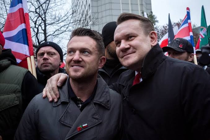 Unite the Kingdom rally: Polish MEP Dominik Tarczynski threatens to sue  'communist' Keir Starmer after Home Office bans him from attending protest