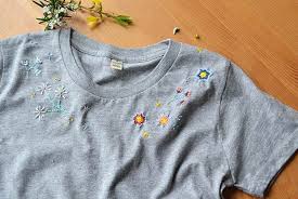 Largest collection of free embroidery designs at annthegran.com. Frankie Exclusive Diy Floral Embroidered T Shirt Craft Frankie Magazine Australian Fashion Magazine Online
