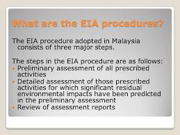 An eia report for a pipeline project does not indicate that the proposed alignment will bisect certain areas of ecological value. Environmental Impact Assessment Prepared By Miss Syazwani Mahmad Puzi School Of Bioprocess Engineering Unimap Ppt Download