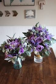 Where can i buy purple silk flower plants? Silk Wedding Flowers In Wisteria And Ivory Silk Wedding Flowers And Bouquets Online Love Is Blooming