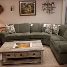A good sectional sofa is stylish and comfortable. Sectional With Curved Corner Wedge With Fireside Furniture In Nj
