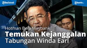 Bela Maybank Indonesia, Hotman Paris Ungkap 4 Kejanggalan Raibnya Tabungan  Rp20 Miliar Winda Earl