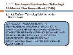 Ruang lingkup tajuknya sangat luas iaitu berkenaan segala aspek dalam pengurusan dan pemprosesan maklumat. Pengenalan Kepada Teknologi Maklumat Dan Komunikasi