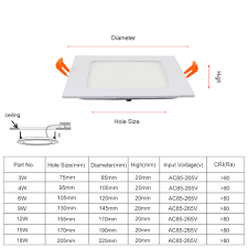 We also understand you have a number of subjects to learn and this might make it hard for you to take care of all the assignments. Dbf Ultra Thin Dimmable 3w 4w 6w 9w 12w 15w 18w Ceiling Lamp Recessed Square Led Panel Light 3000k 4000k 6000k Indoor Lighting Piece Specifications Price Quotation Ecvv Industrial Products