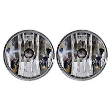 Mustang Fog Light Assembly Pair For Gt500 Front Bumper Covers 2007 2014