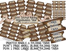 JUNK JOURNAL ORGANIZATION Tabs