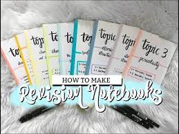 Hi Guys Here Is A Step By Step Explanation Of How I Make These Revision Notebooks Out Of Flashcards Study Flashcards Flashcards Revision Revision Motivation