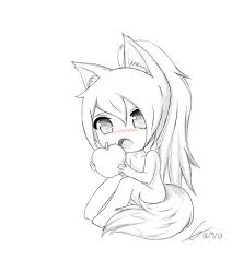 While there, you see a tall, dark haired boy check out kohakuasato's art on deviantart. Cute Anime Wolf Girl Drawing Easy Cute766