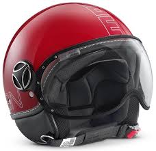 Momo Design Jet Helmet Momo Fgtr Glam Red Motorcycle
