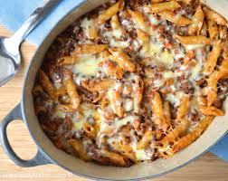 Juliesfamilykitchen Com Bolognese Pasta Bake Mince Recipes Minced Beef Recipes